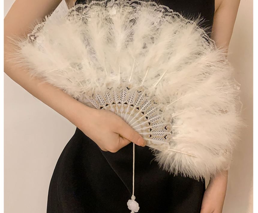 Designs) Hand Fan (Various Foldable Lace