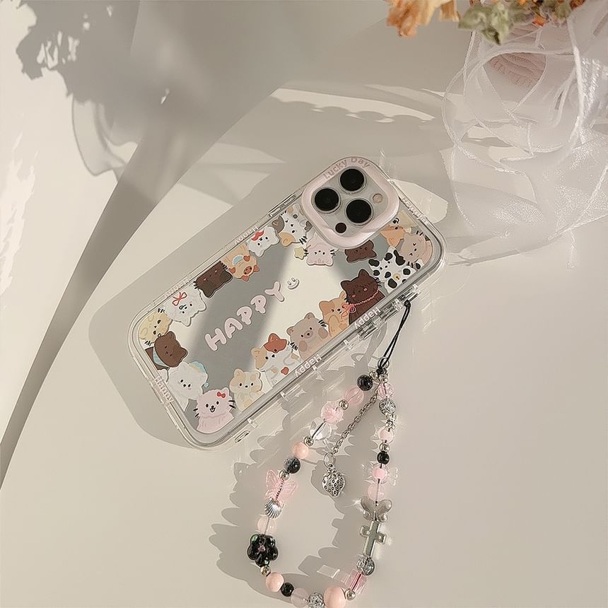 Phone Mirrored Case Cat