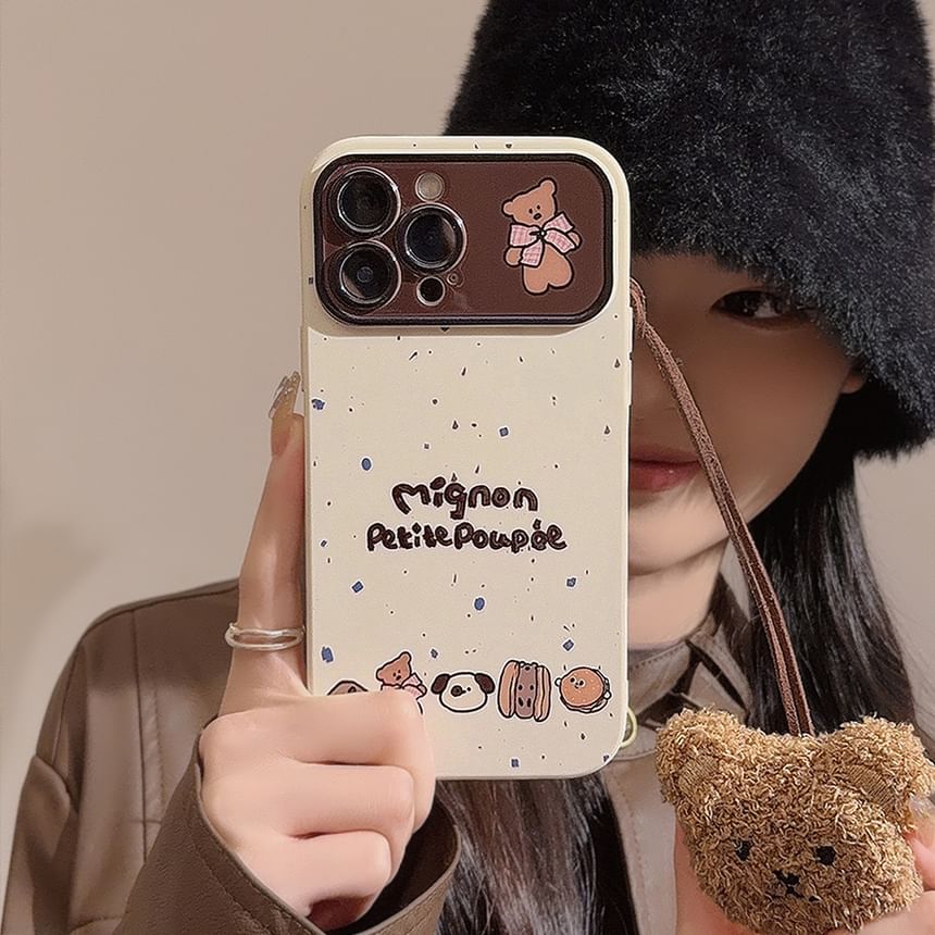 Cartoon Case Phone Lettering