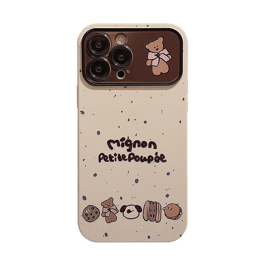 Cartoon Case Phone Lettering