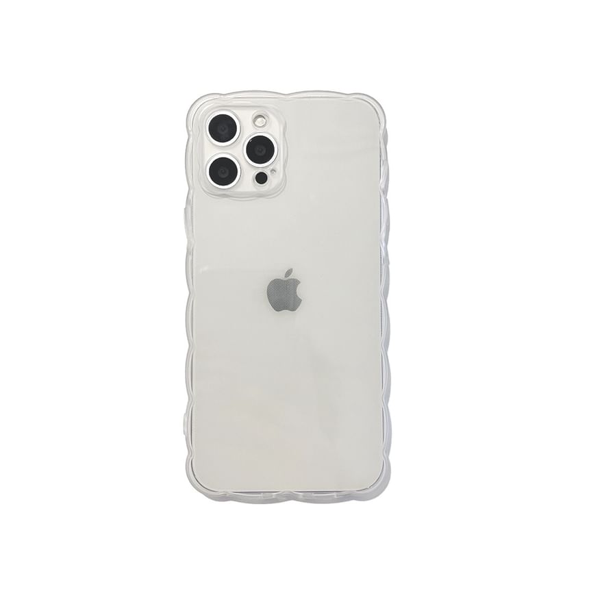 Case Wavy Transparent Phone