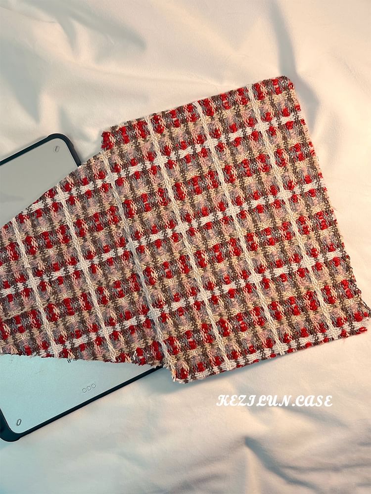 iPad Knit Plaid Case