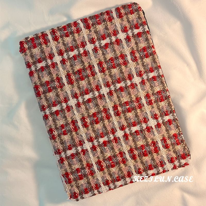 iPad Knit Plaid Case