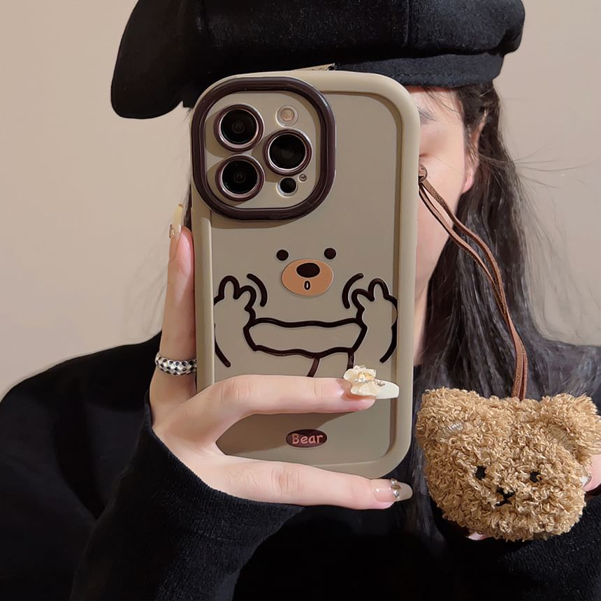 Bear Phone Print Case
