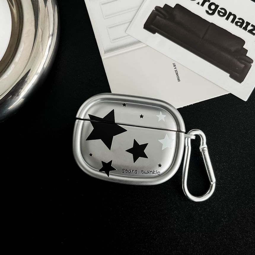 / Case Star Charm Metallic With AirPods Earphone Pro Skin