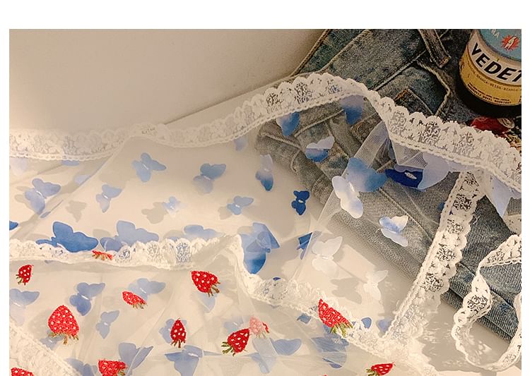 Scarf Lace Designs) Trim Head (Various Triangle