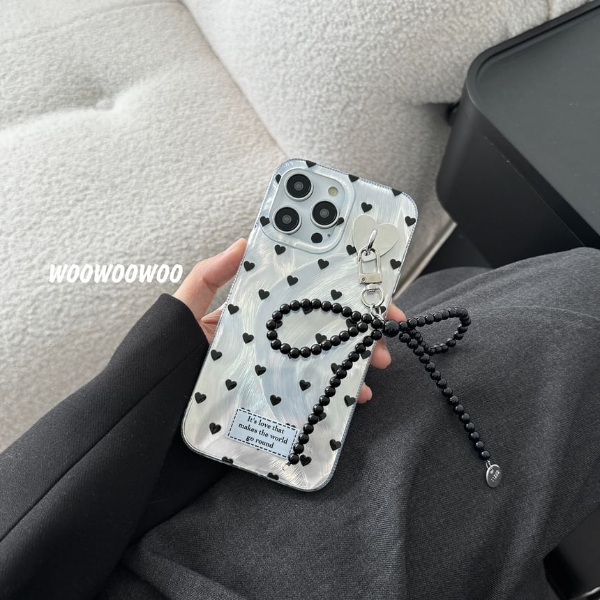 Phone Wavy Heart Case /