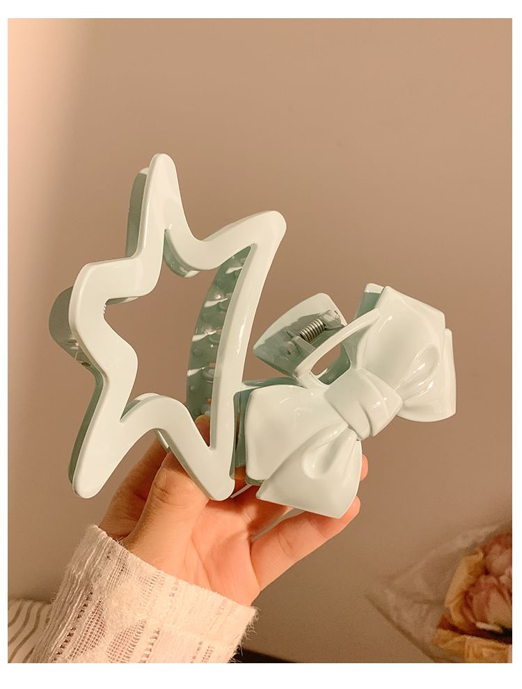 / Bow Star Claw Hair