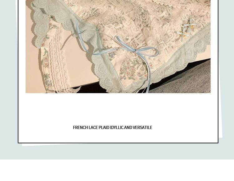 Chiffon (Various Lace Designs) Bandana