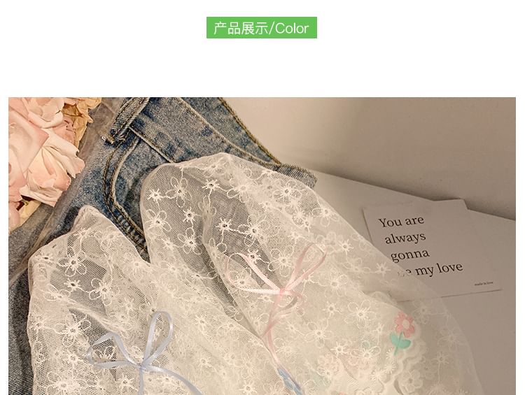 Headkerchief Lace Bow