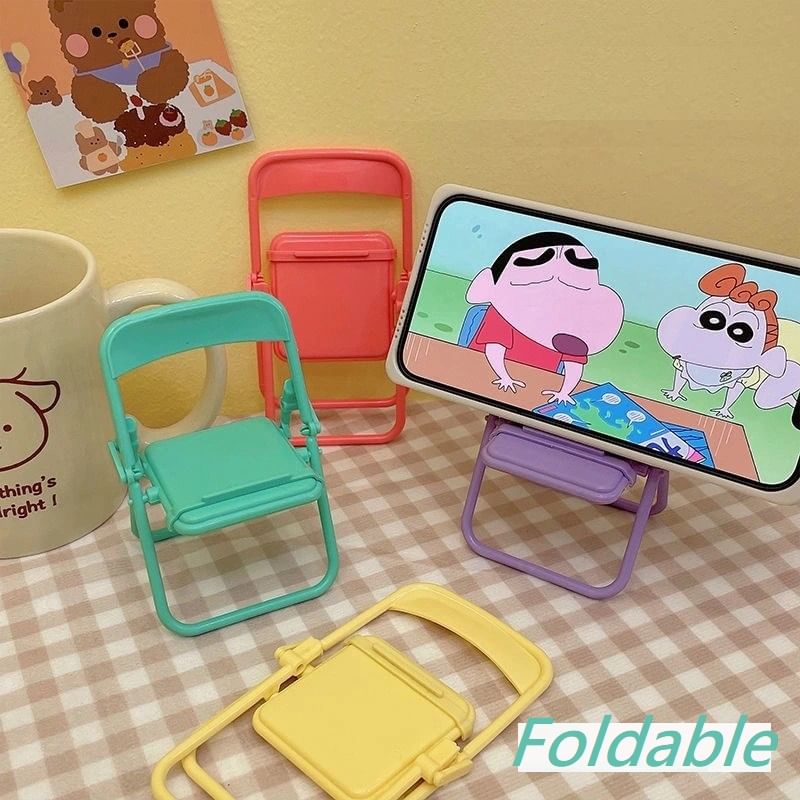 Plastic Desktop Stand Phone Chair