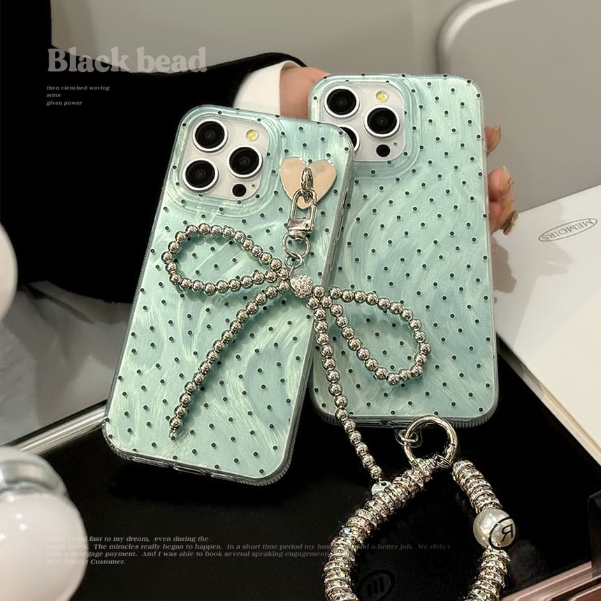 Phone / Case Polka Set Strap Dot Charm