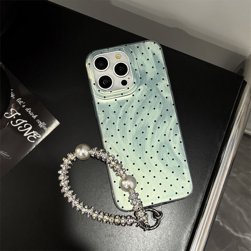 Phone / Case Polka Set Strap Dot Charm