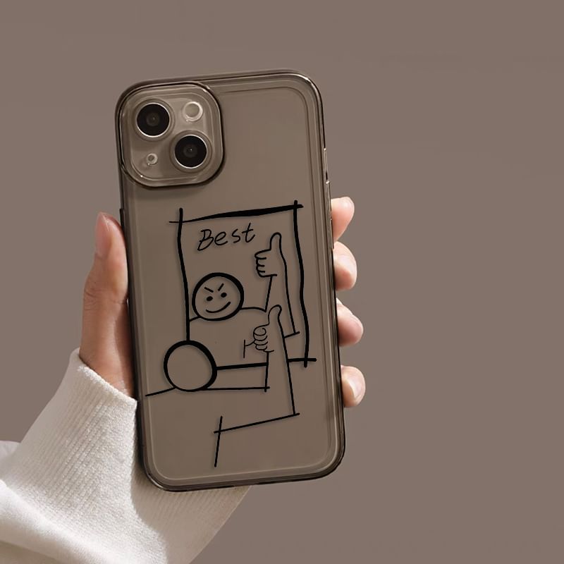 Cartoon Case Phone Mirrored