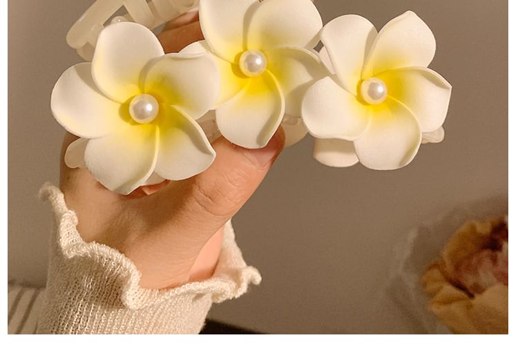 Tie Designs) Set / (Various Floral Claw Clip Fabric Hair Clips