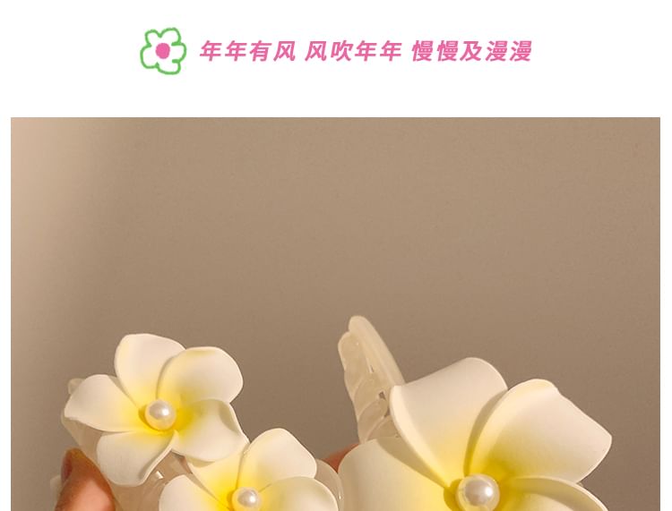Tie Designs) Set / (Various Floral Claw Clip Fabric Hair Clips