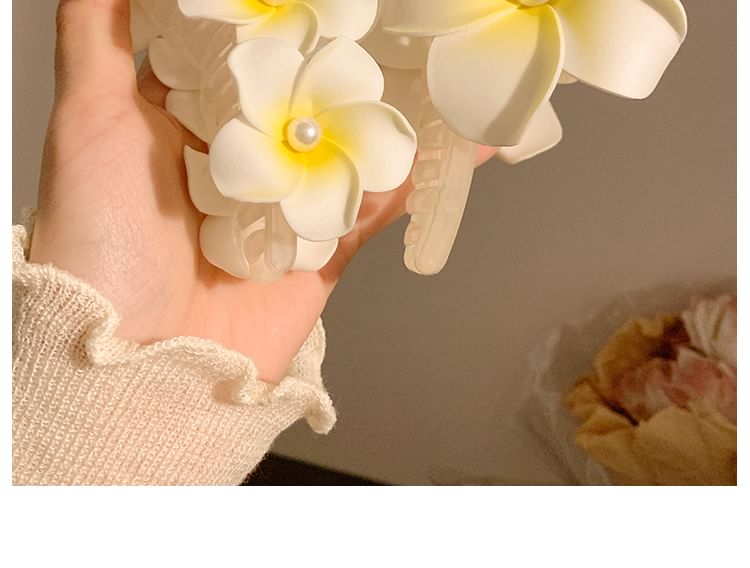Tie Designs) Set / (Various Floral Claw Clip Fabric Hair Clips