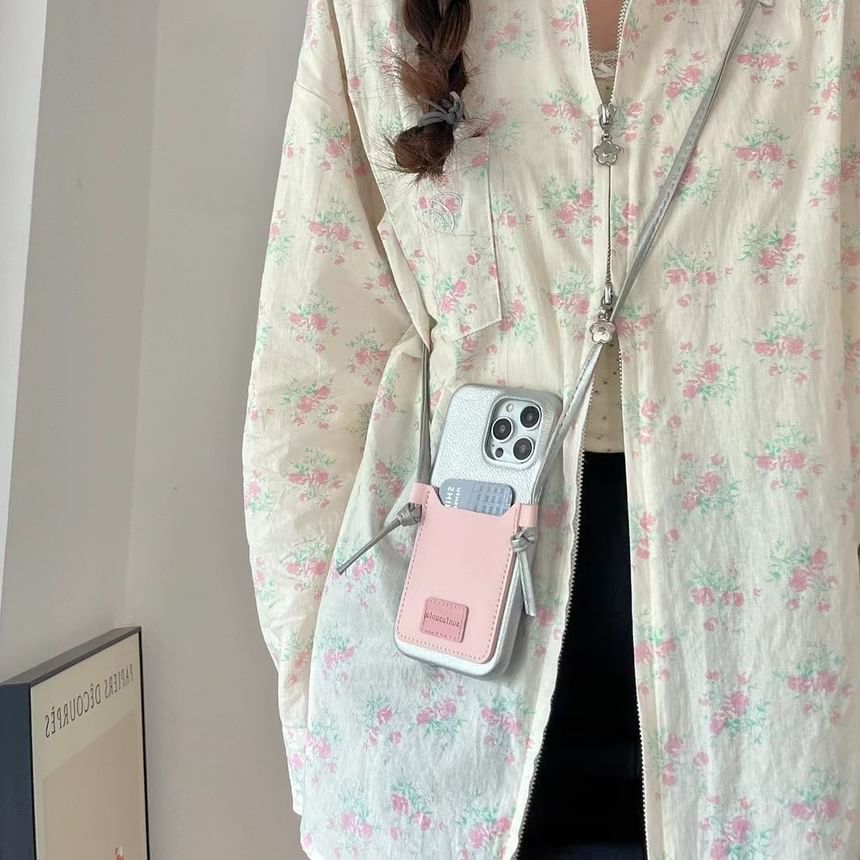 Case Lanyard Phone Card Holder