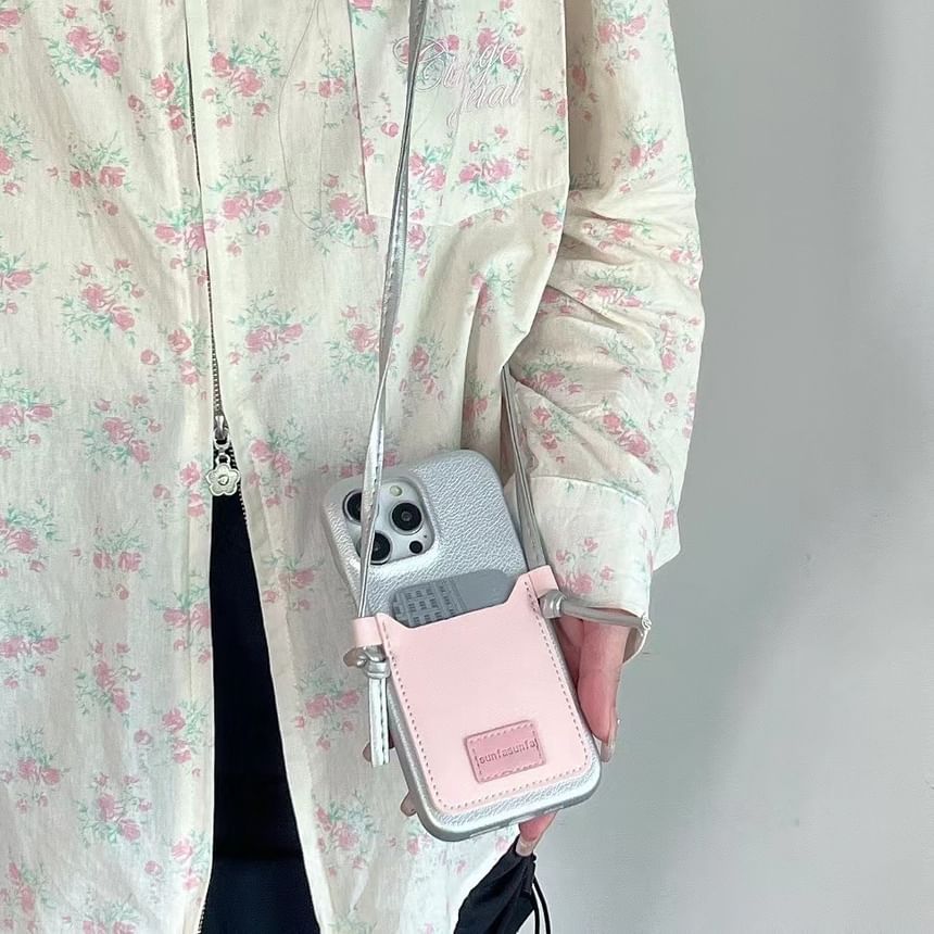Case Lanyard Phone Card Holder