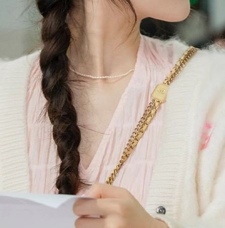 Pearl Necklace Beaded Faux