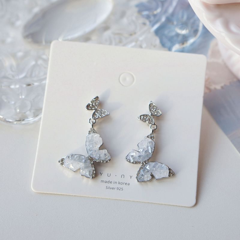 Butterfly Earring On / Clip Drop