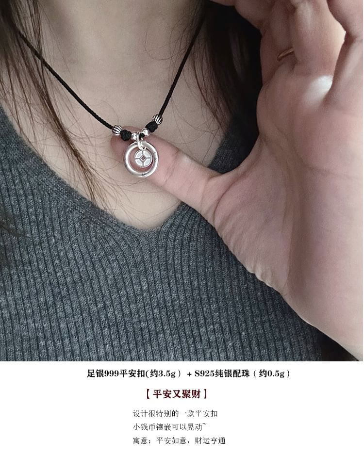 Necklace Fortune Silver Sterling