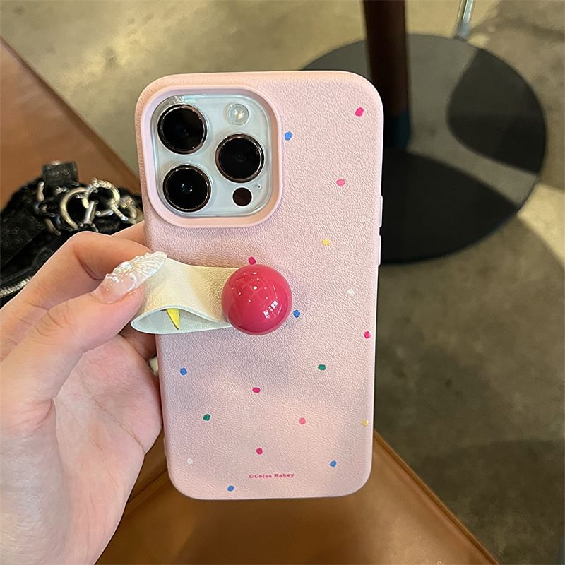 Dotted Finger Phone Case Strap