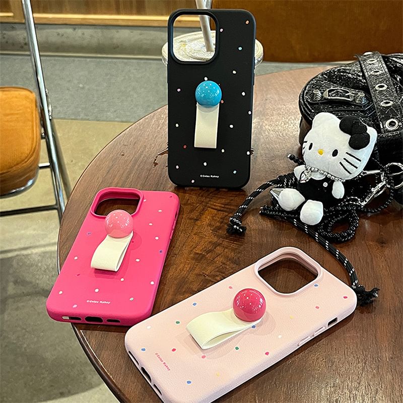 Dotted Finger Phone Case Strap