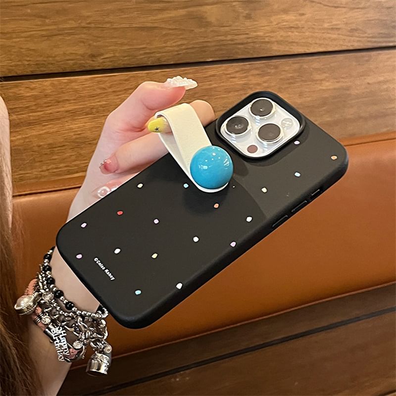 Dotted Finger Phone Case Strap