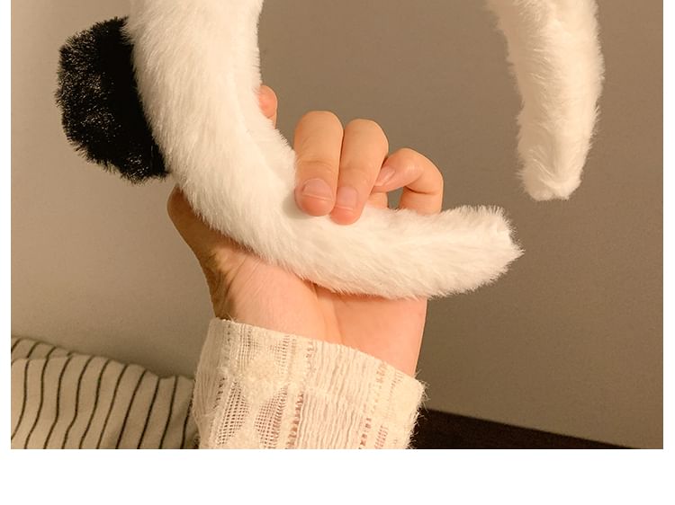 Headband Panda Fluffy