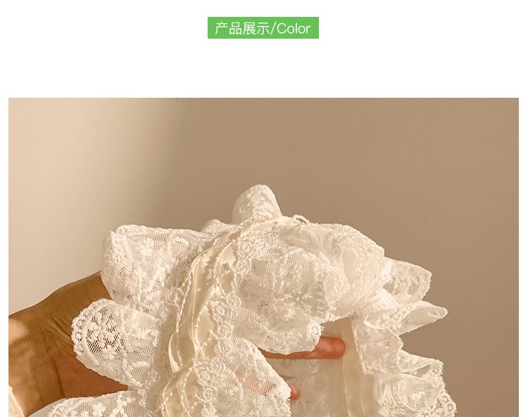 Hair Band Lace Trim