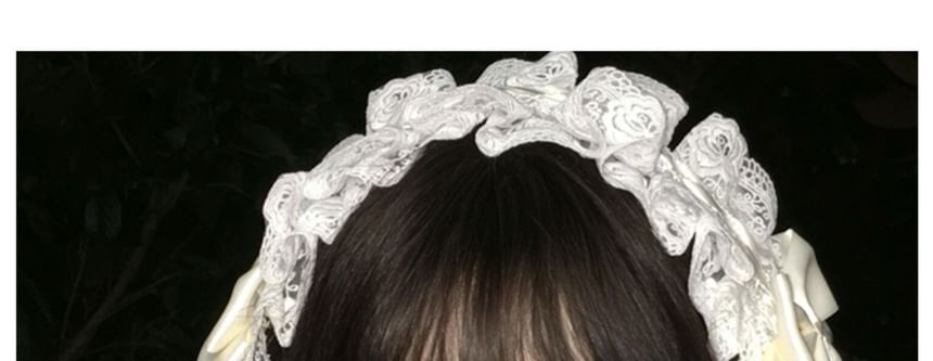Hair Band Lace Trim
