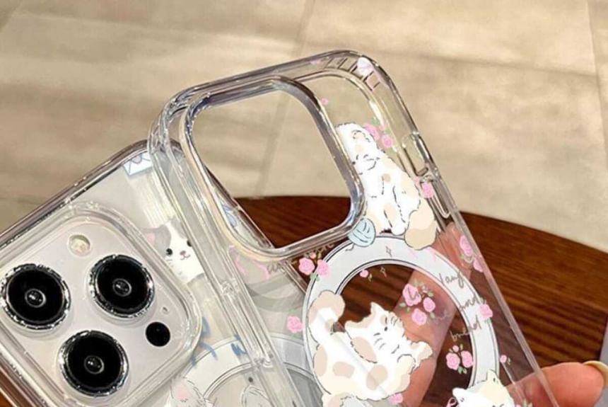 Magnetic Case Phone Cat MagSafe) with (Compatible