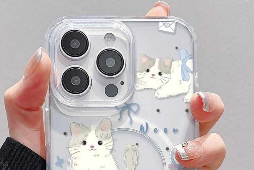 Magnetic Case Phone Cat MagSafe) with (Compatible