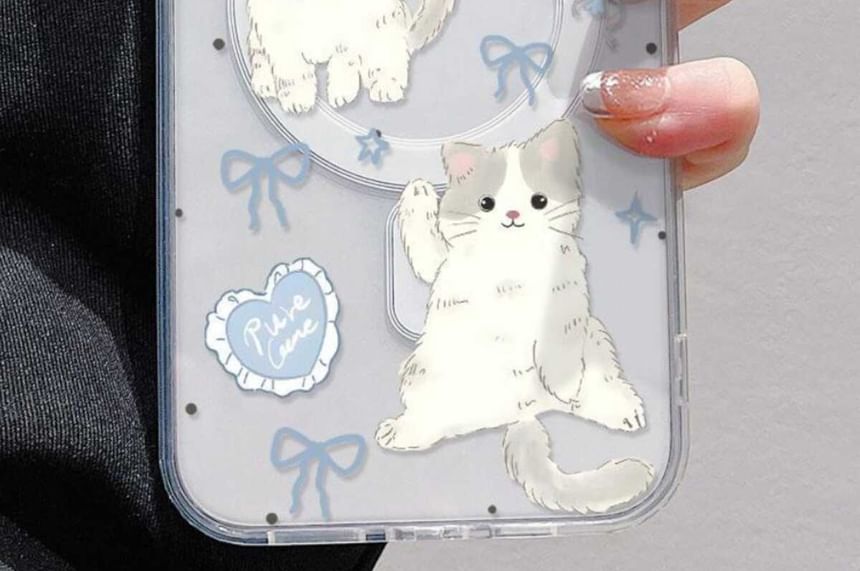 Magnetic Case Phone Cat MagSafe) with (Compatible