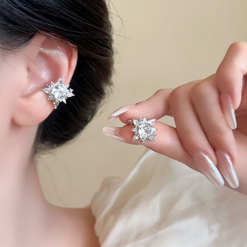 (Various Rhinestone Alloy Designs) Cuff Ear