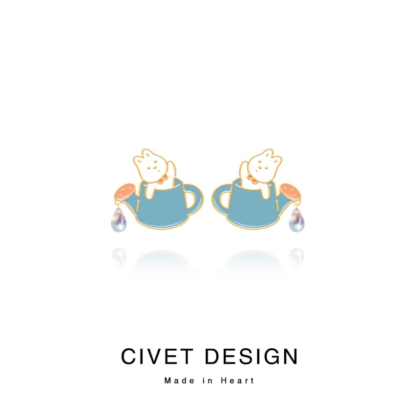 Stud Rabbit Earring ) / Cartoon ( Ear Sterling Various Silver Designs Cuff