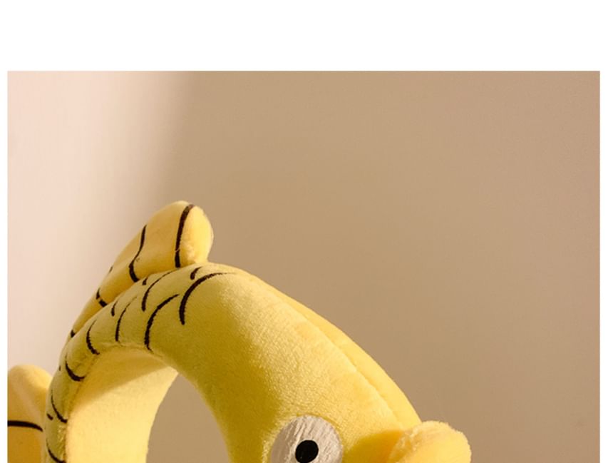 Face Fish Headband Wash Chenille