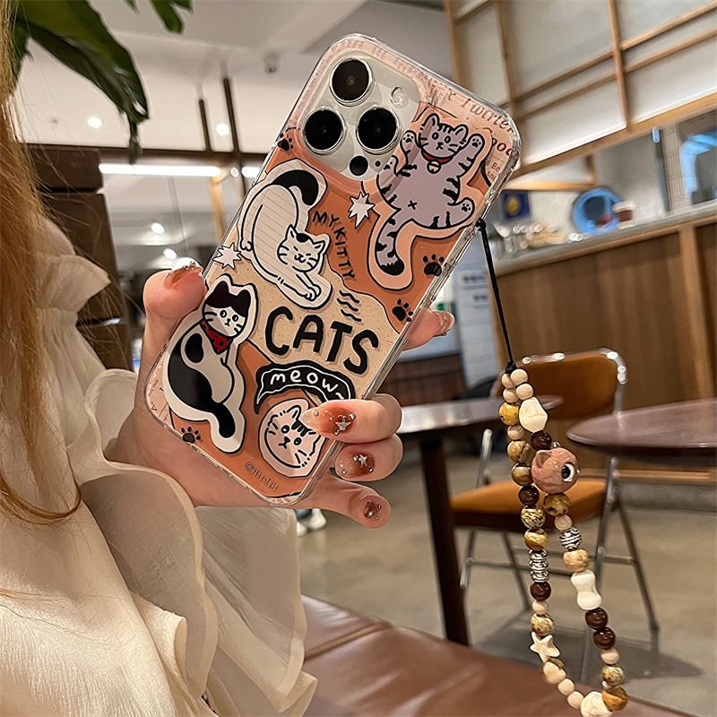 Set / Case Strap Cat Phone