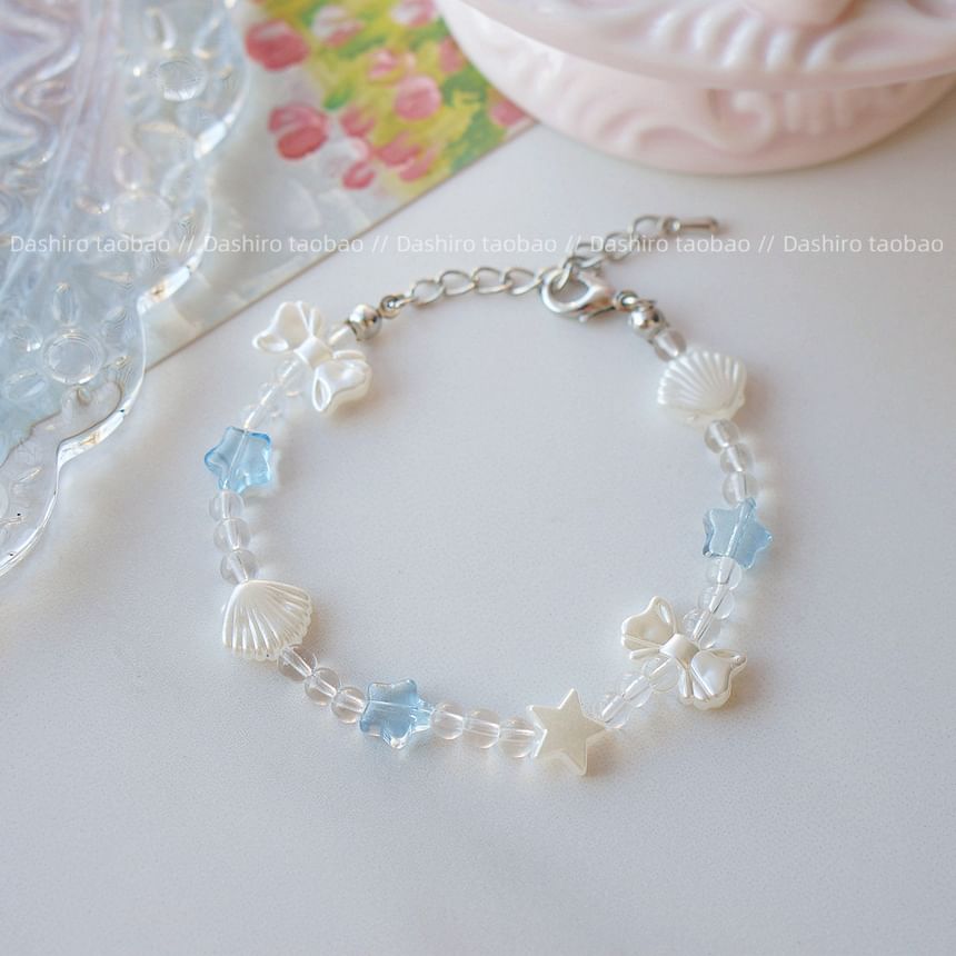 Bracelet Star Beaded Shell