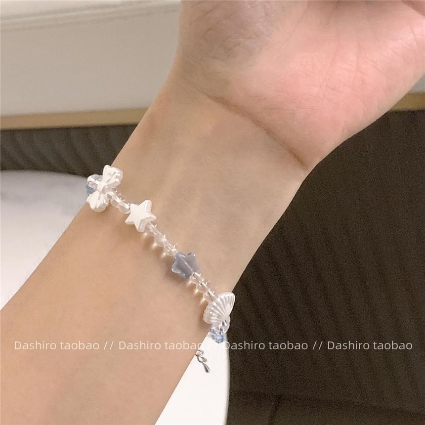 Bracelet Star Beaded Shell
