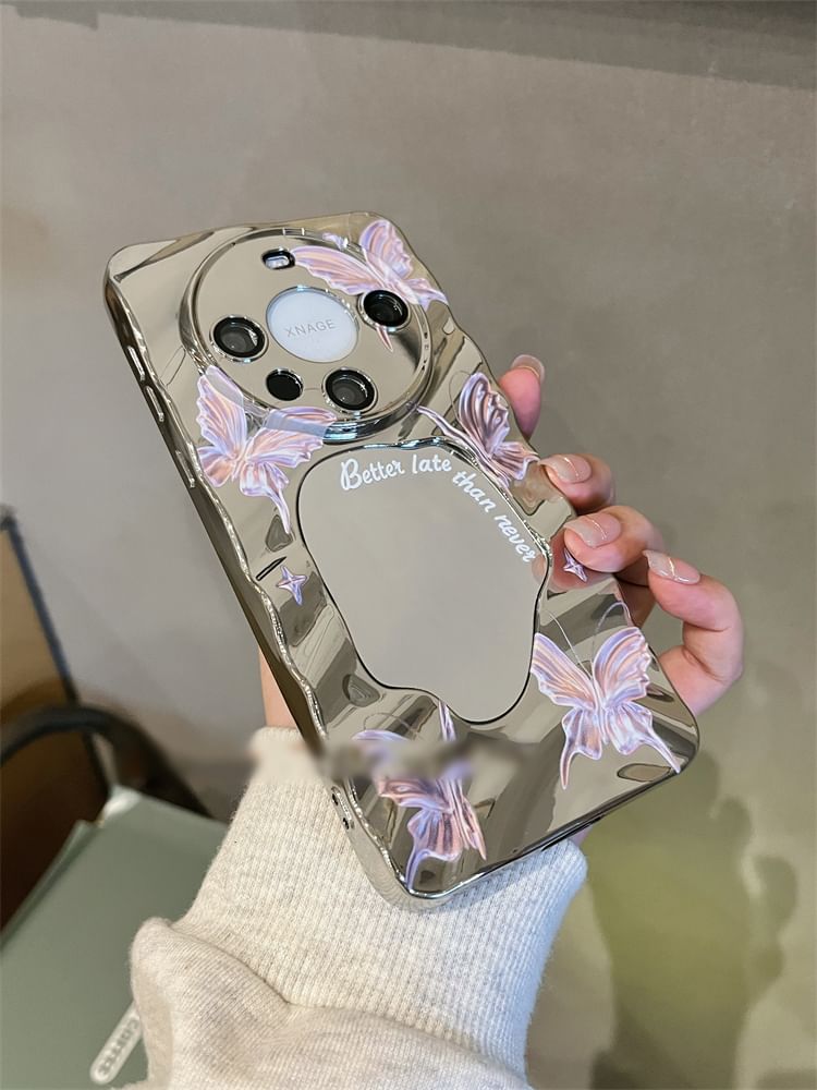 Case Butterfly / Strap Mirrored Set Phone