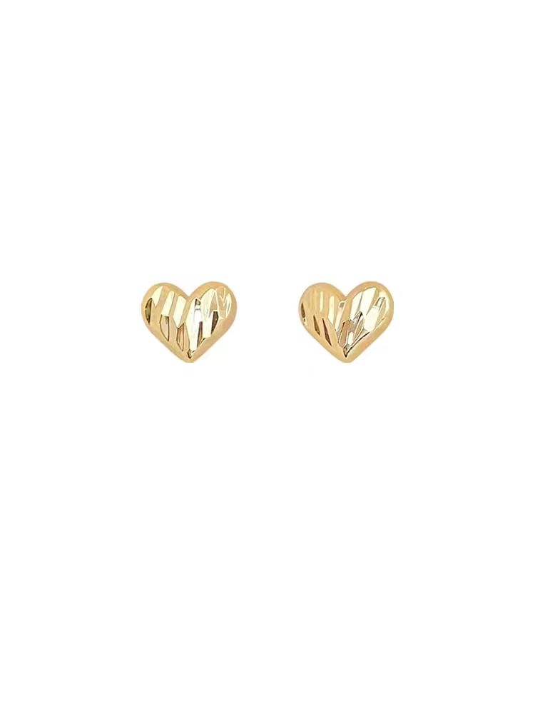 925 Heart Sterling Earring Stud Silver