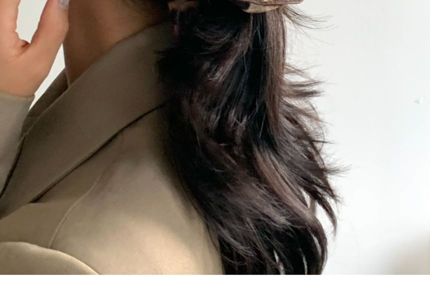 Scrunchie Hair Leopard Print