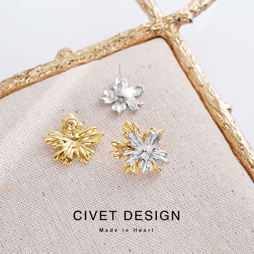 Alloy Jacket Cuff Ear / Floral