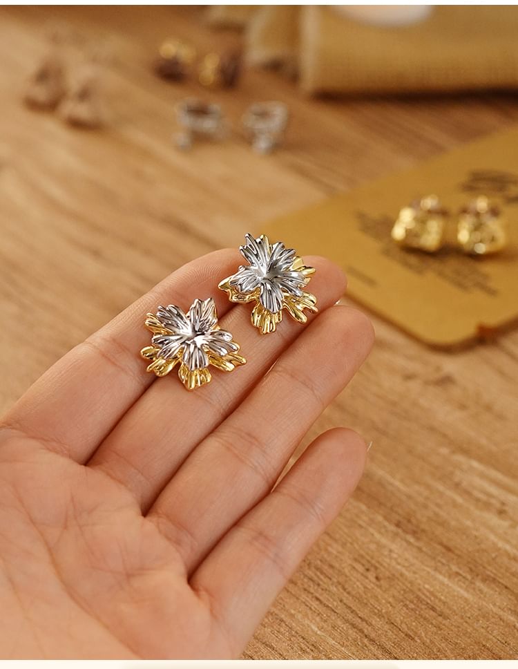 Alloy Jacket Cuff Ear / Floral