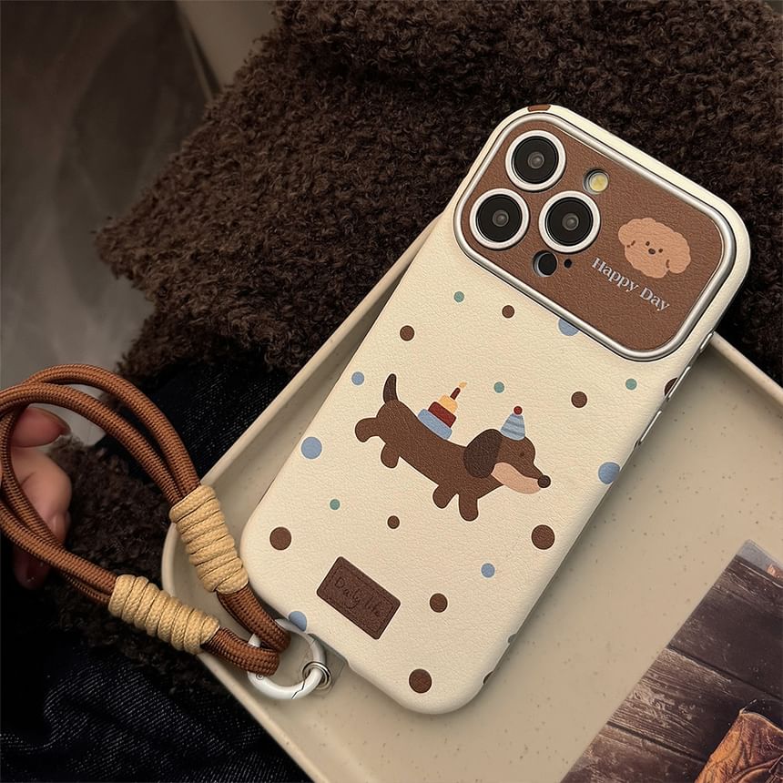 Case / Dog Strap Set Phone