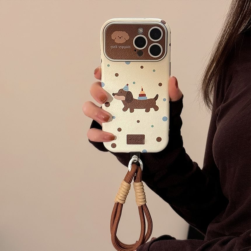 Case / Dog Strap Set Phone