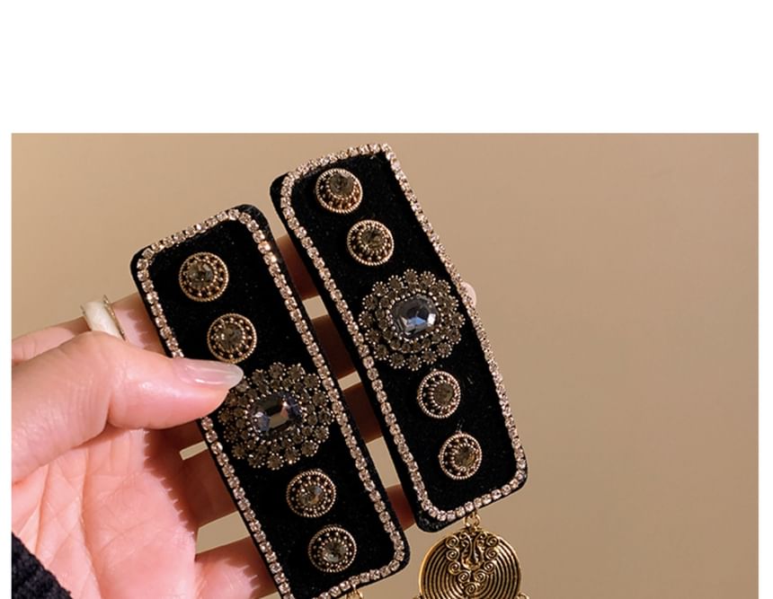 Set Clip / Beaded Hair Rhinestone