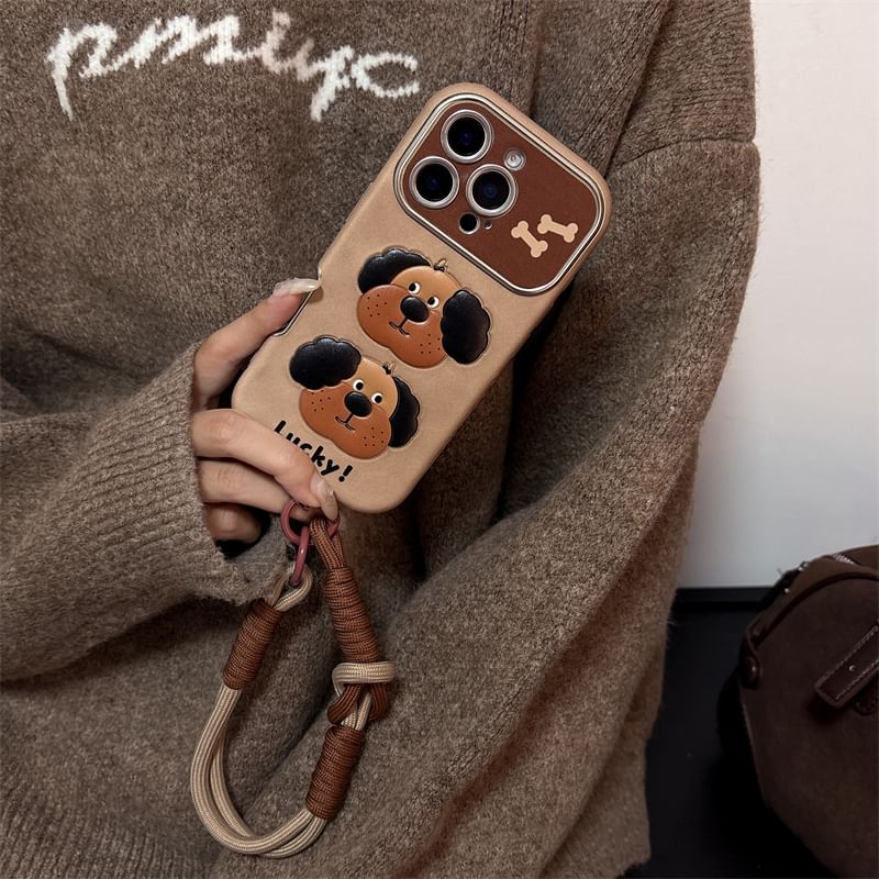 / Animal Strap Phone Set Case